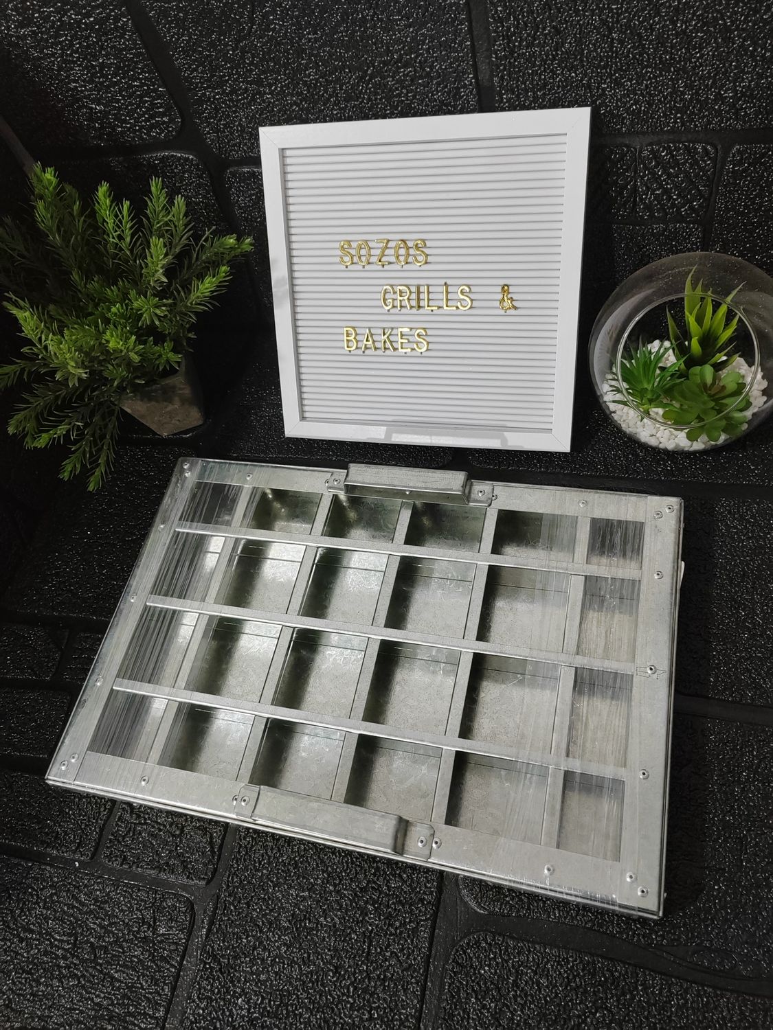 Square bars cake pan