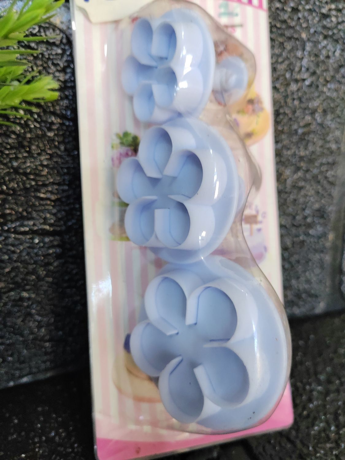 Flower plunger cutter 3pcs