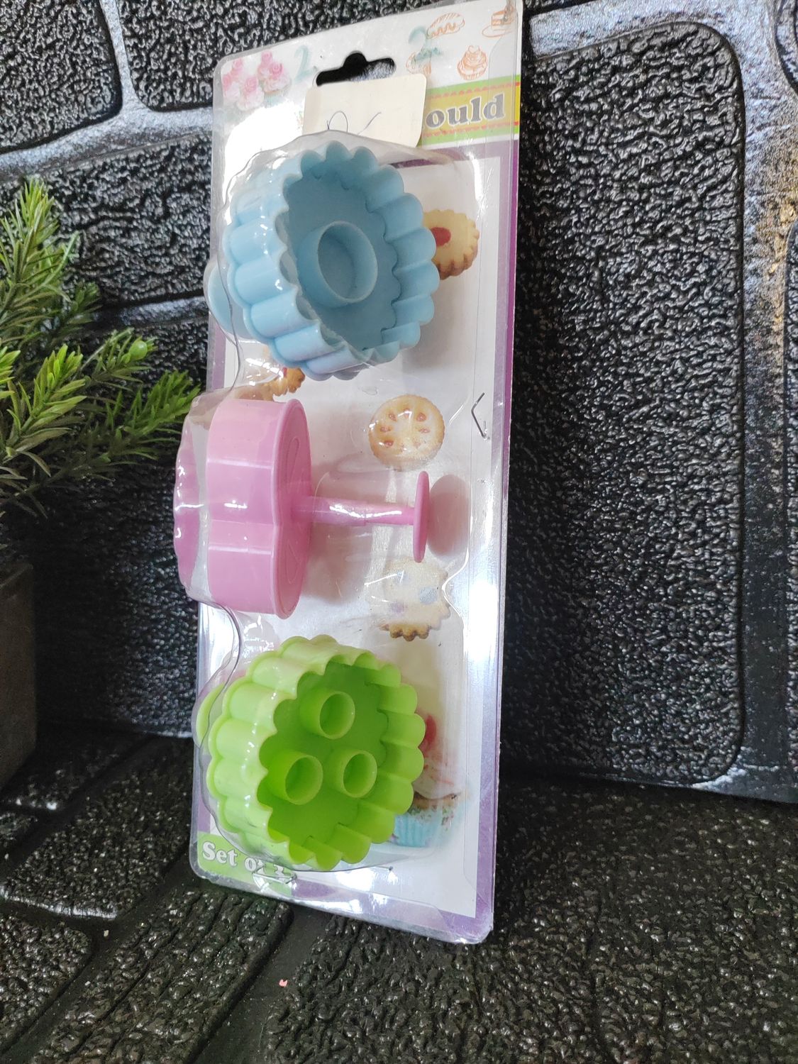 Biscuits cutters 3pcs 