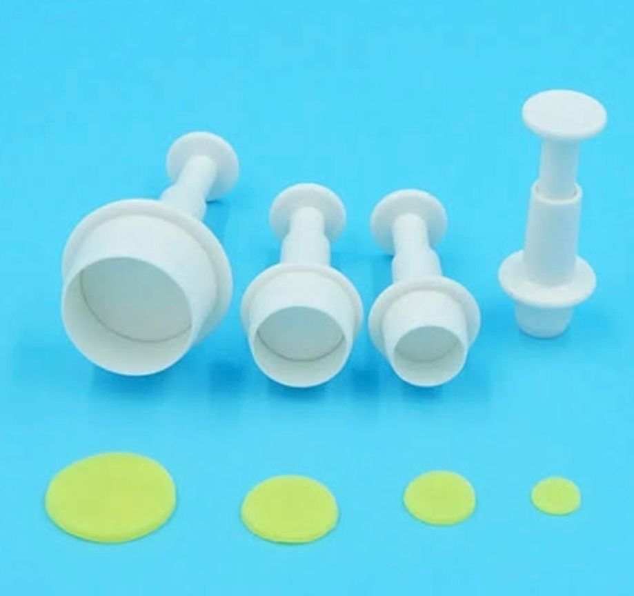 Rounds fondant cutters 4pcs