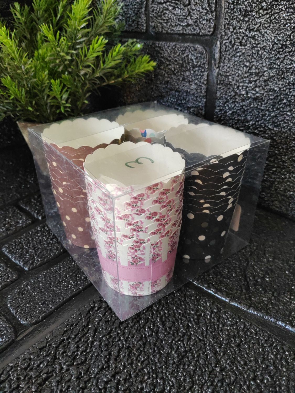 40pc cupcakes papers
