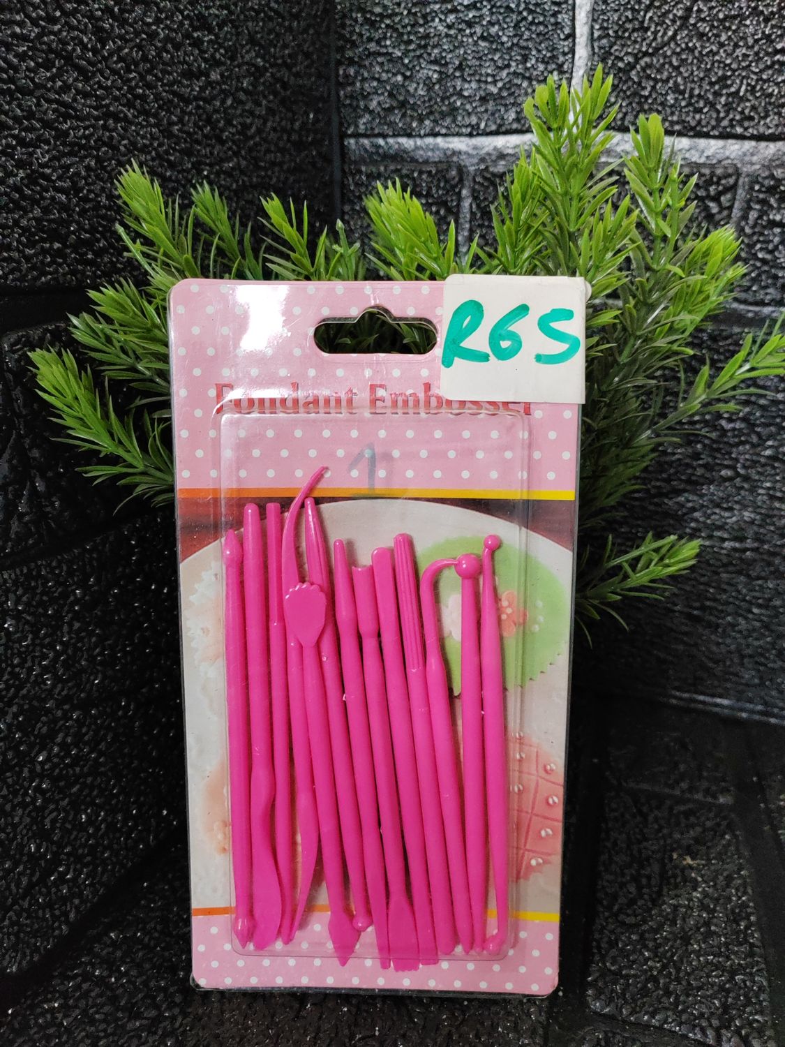 Fondant emboser modeling tools