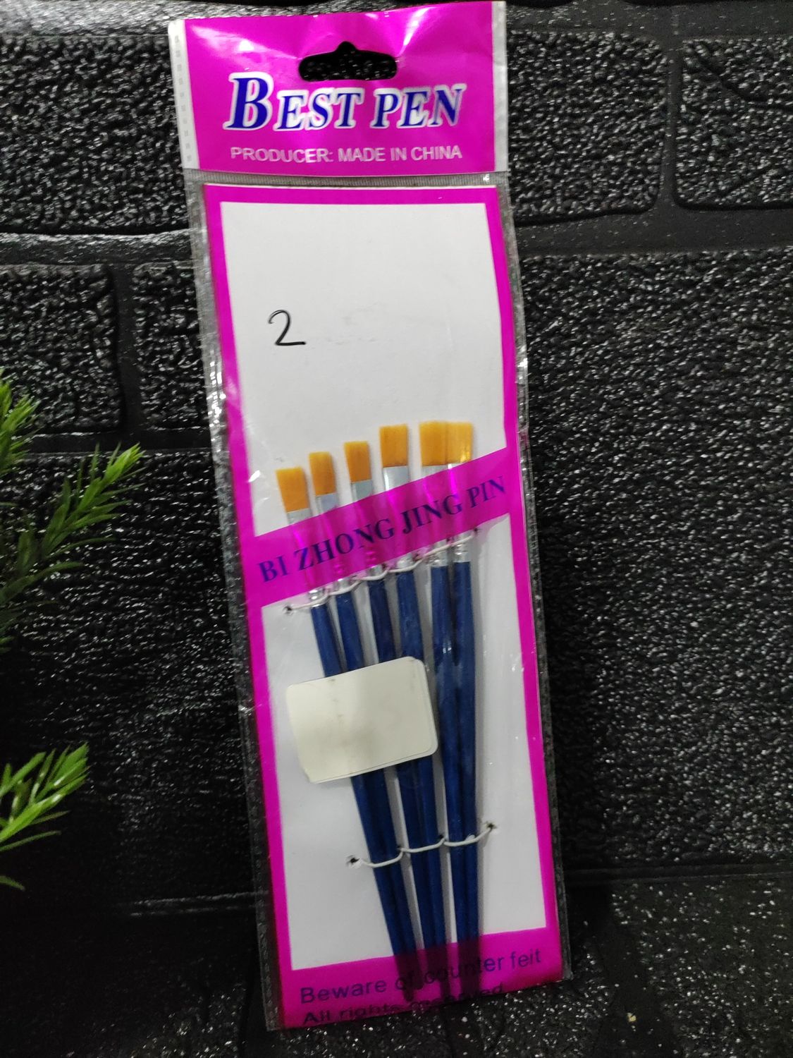 Brushes set 6pc