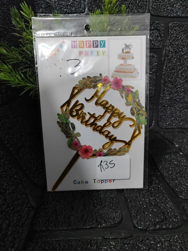 Cake topper