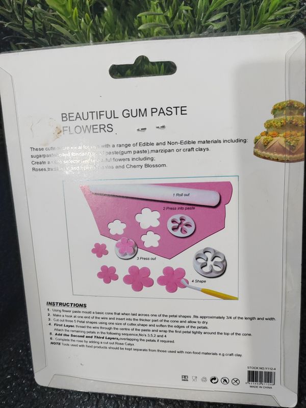 Beautiful Gum paste Flower cutter