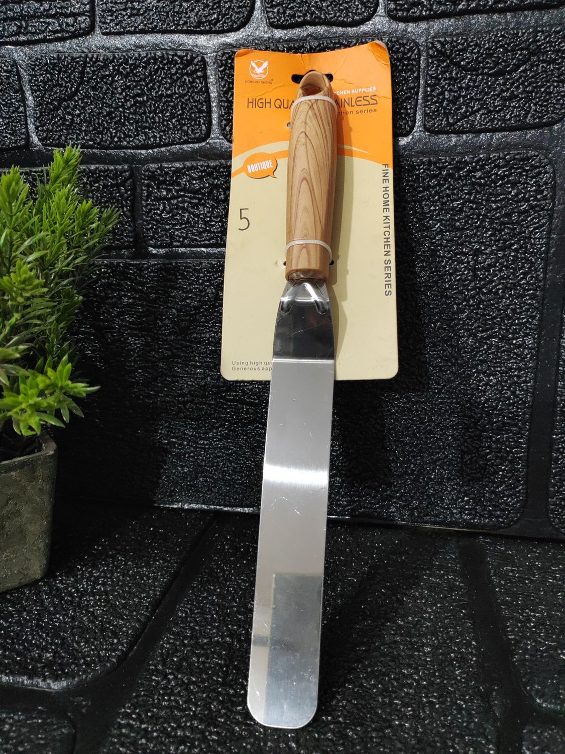 Offset pallet knife high quality stainless steel