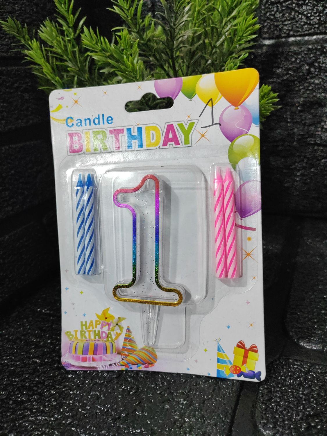 No 1 Candle Birthday