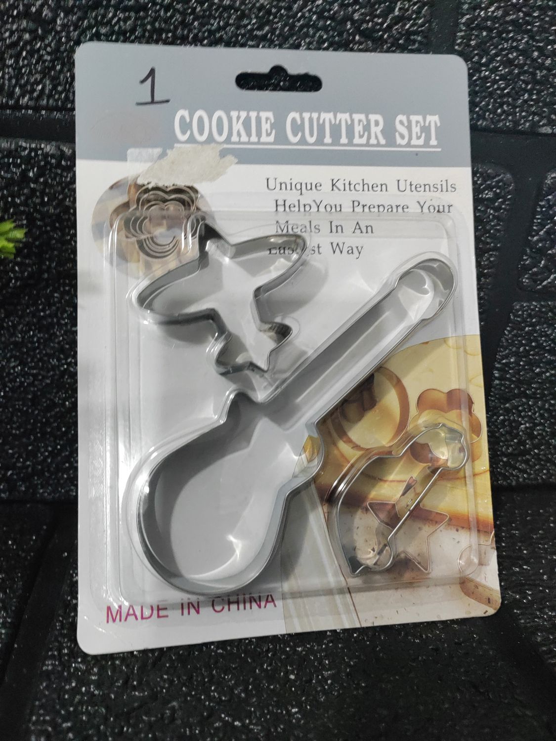 Cookie cutter set steel