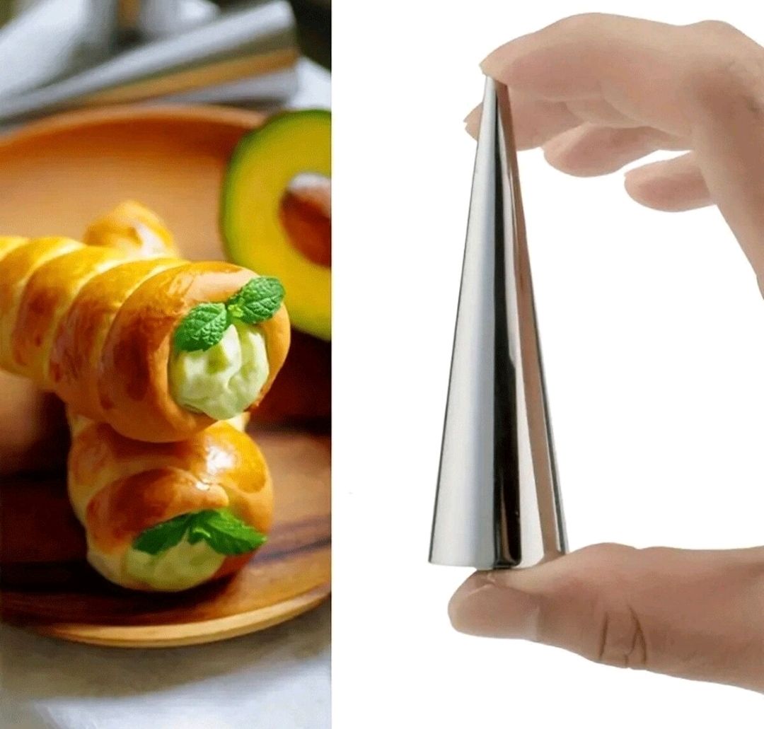 Cream horn stainless steel mould