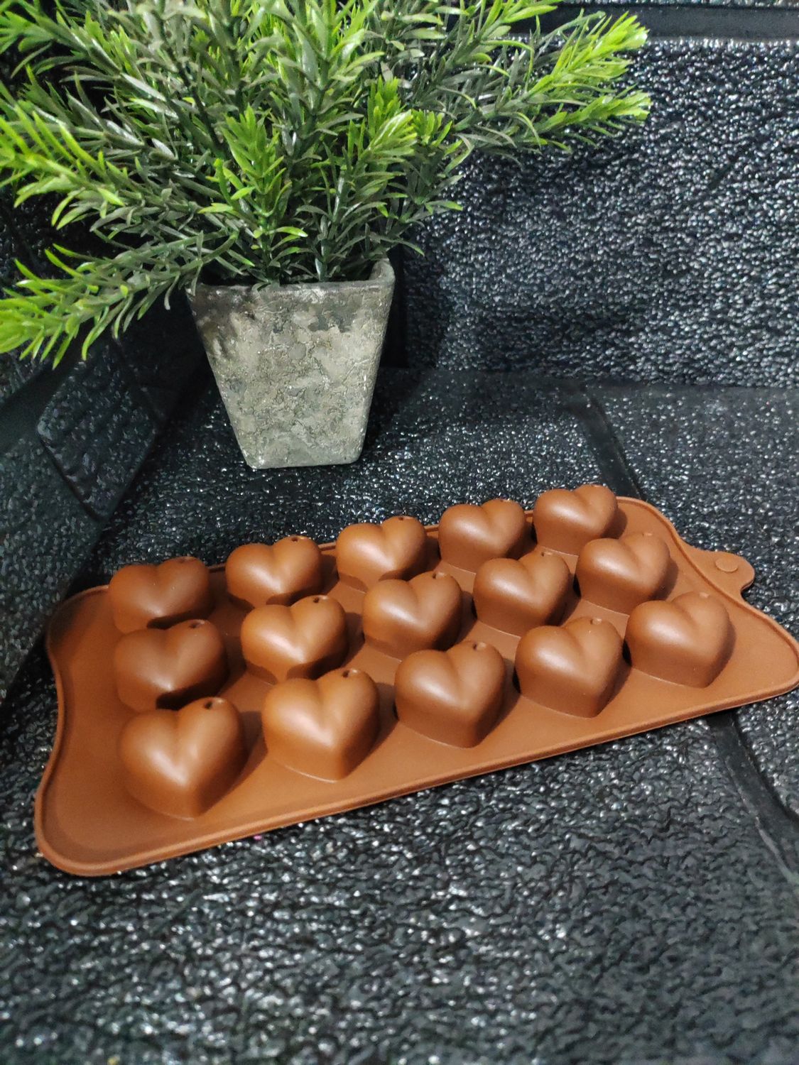 Chocolate heart mould
