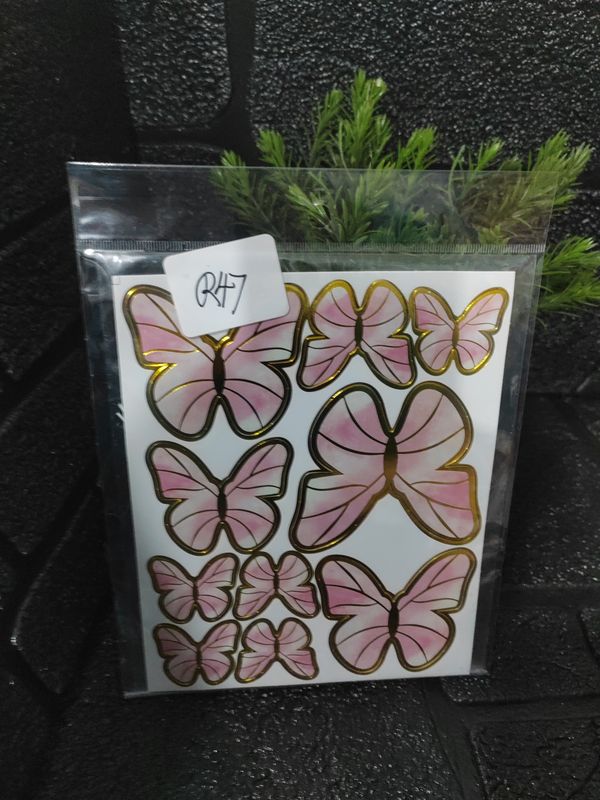 Pink butterflies 