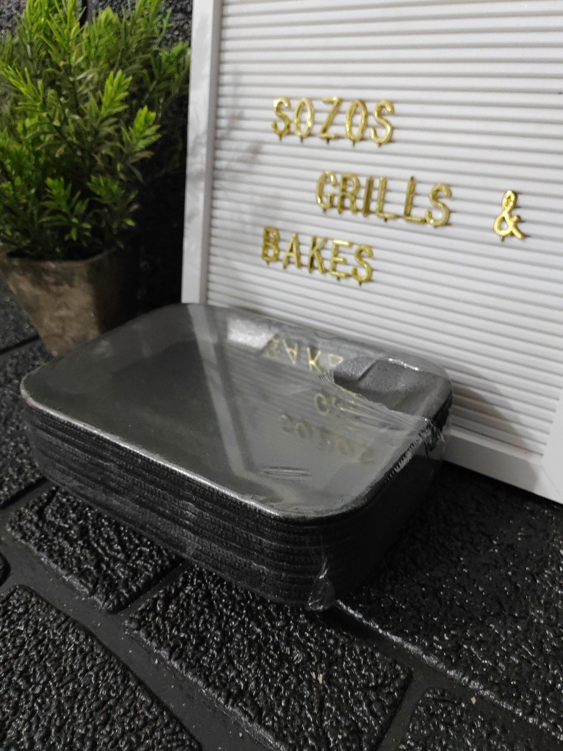 Formo tray small black