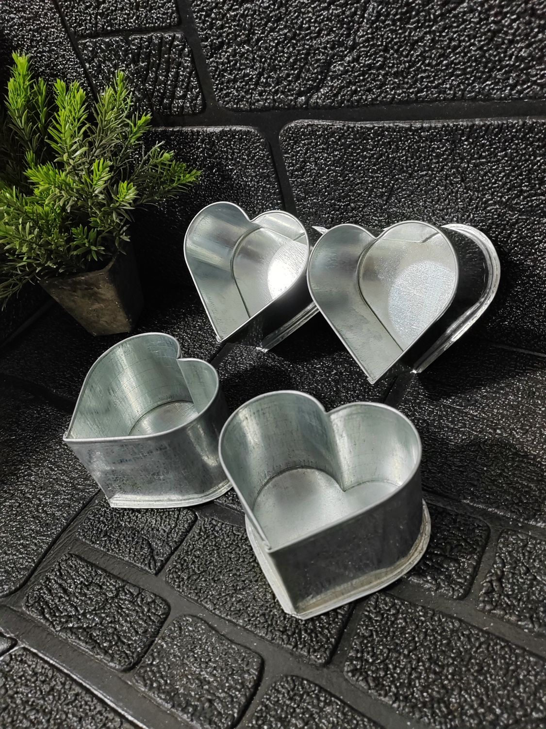 4 inch combo heart (4 pans) 