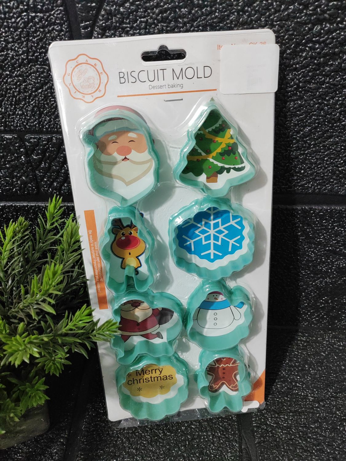 Christmas biscuits cutters