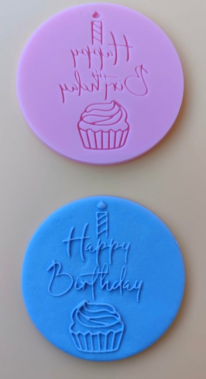 Floating candle /happy birthday stamps 123