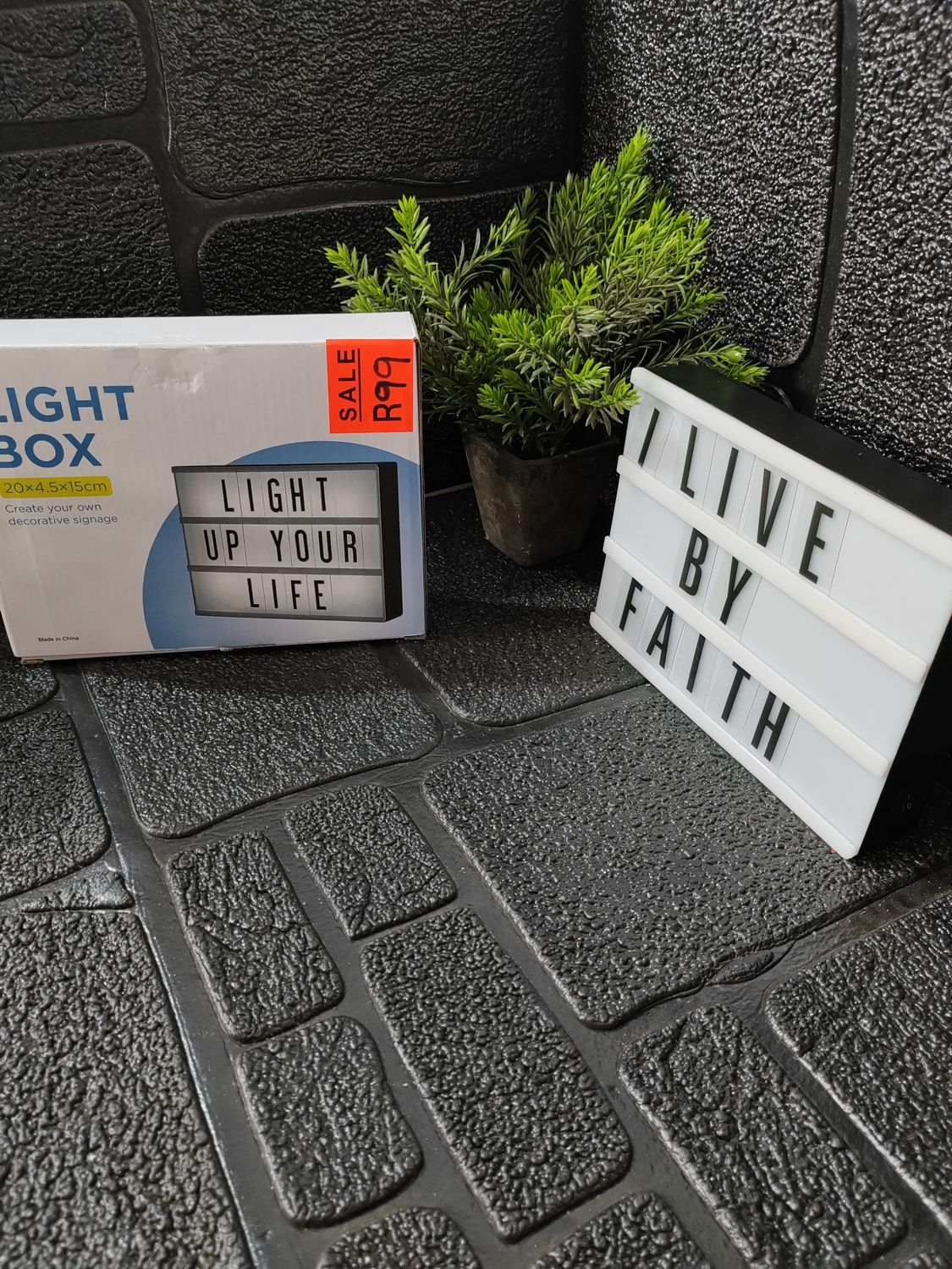 Light up box