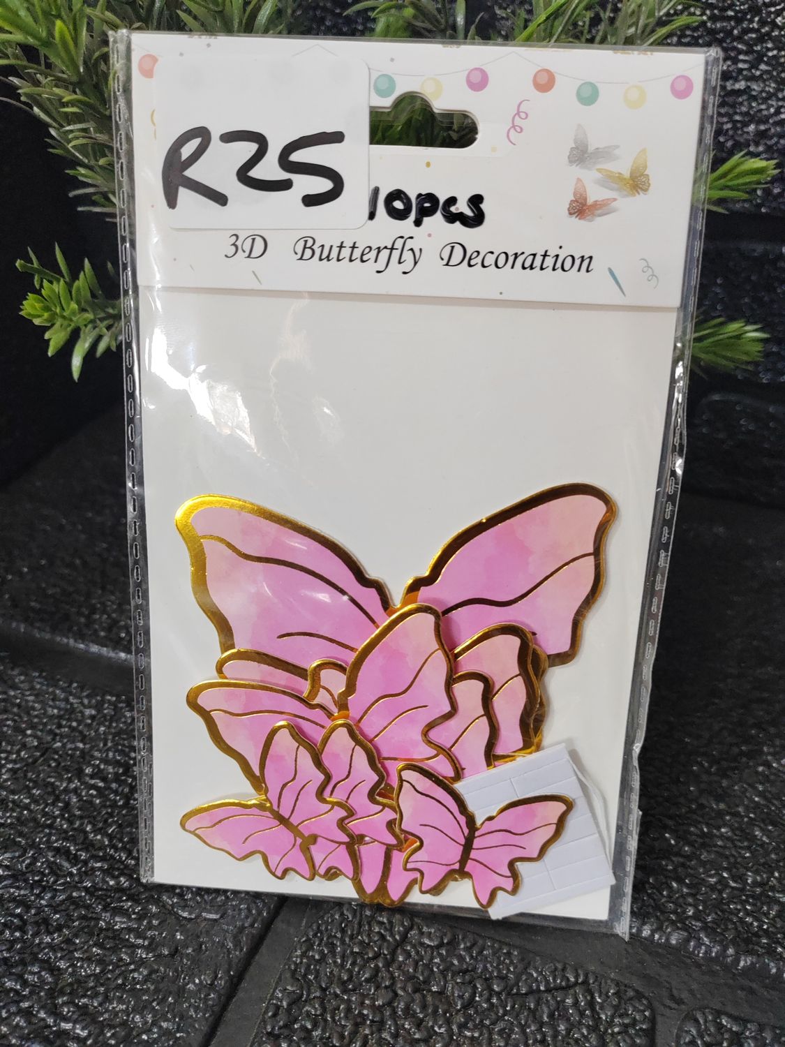 Decorating cake flowers non edible 666Y