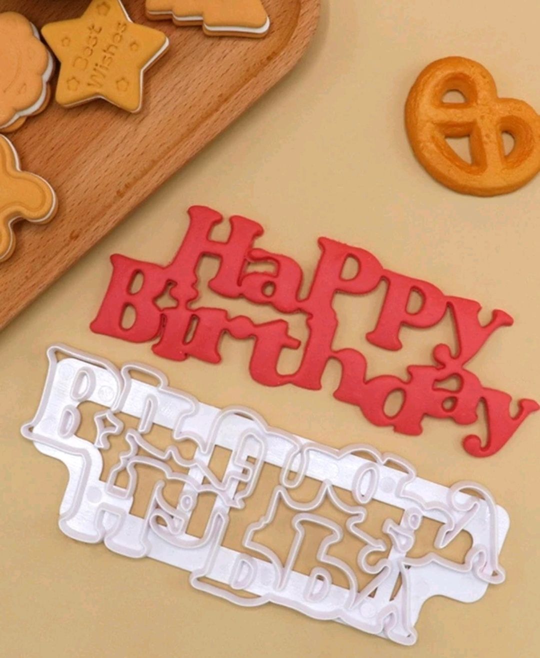 Happy birthday cutter