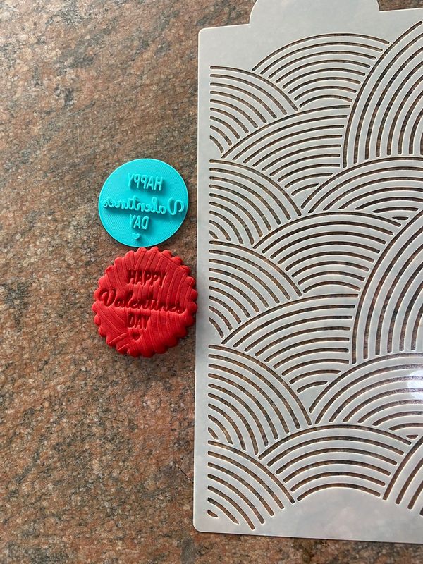 happy valentine days cupcakes stamps 123