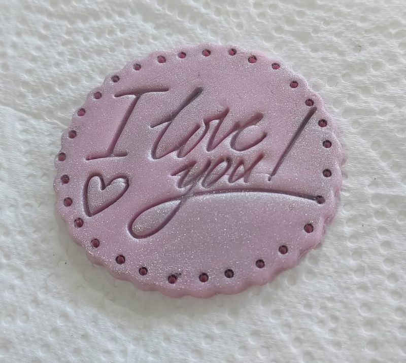 I love you stamp 123