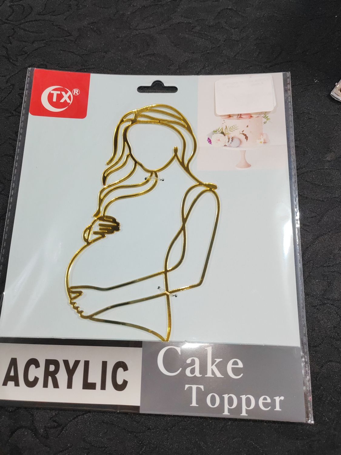 Pregnant lady topper