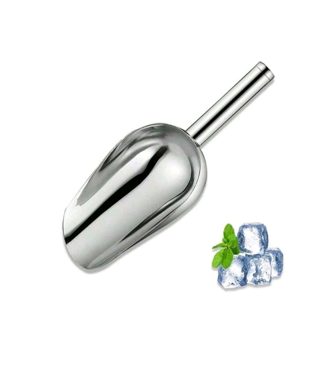 Stainless steel ice scoop