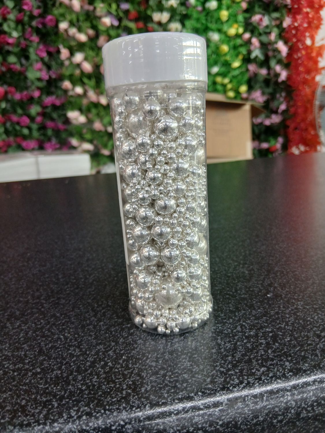 Shiny Silver Sprinkles 100g