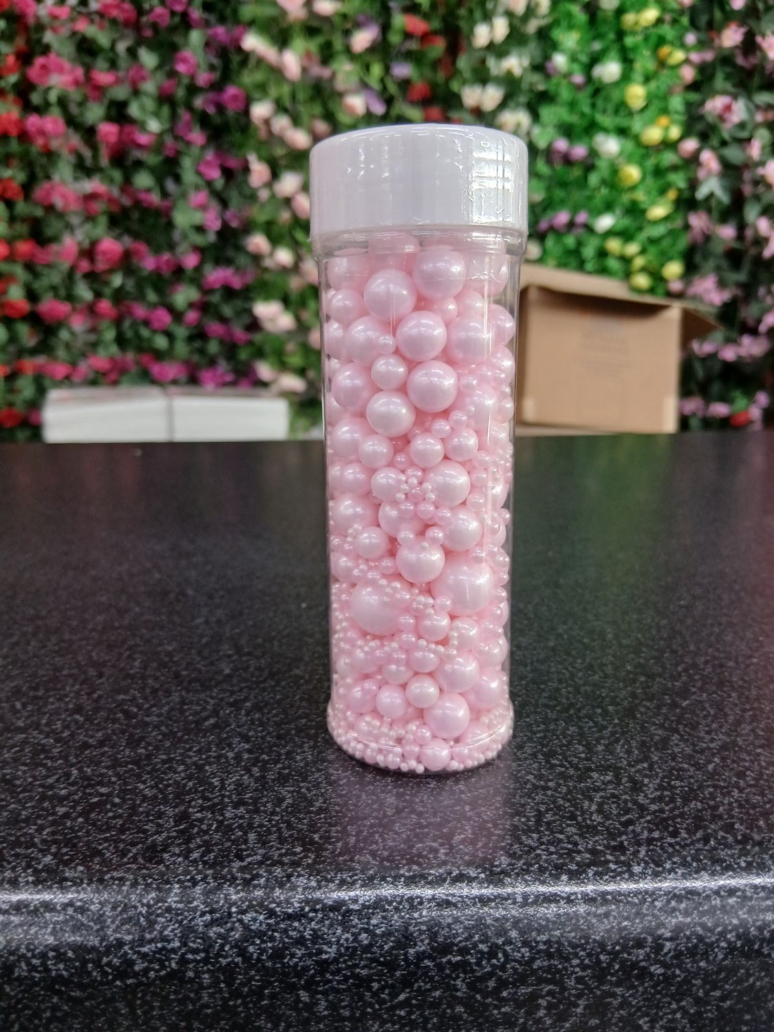 Pink Shiny Sprinkles 100g