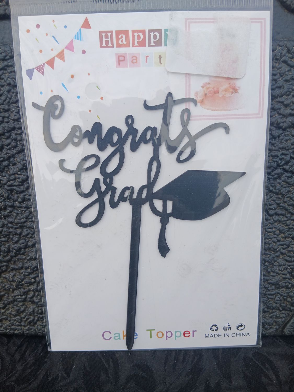 Congrats Grad topper