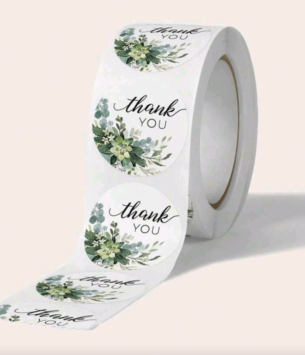 Thank you stickers 500unit