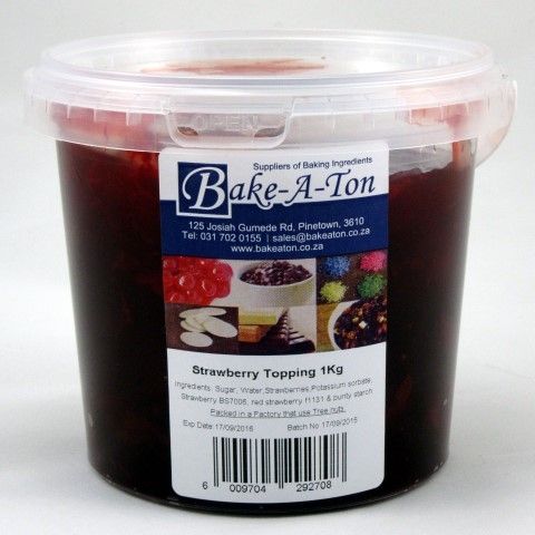 STRAWBERRY TOPPING 1KG