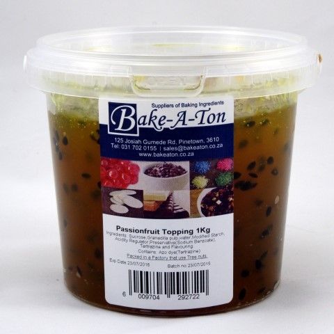 Passion Fruit topping 1kg