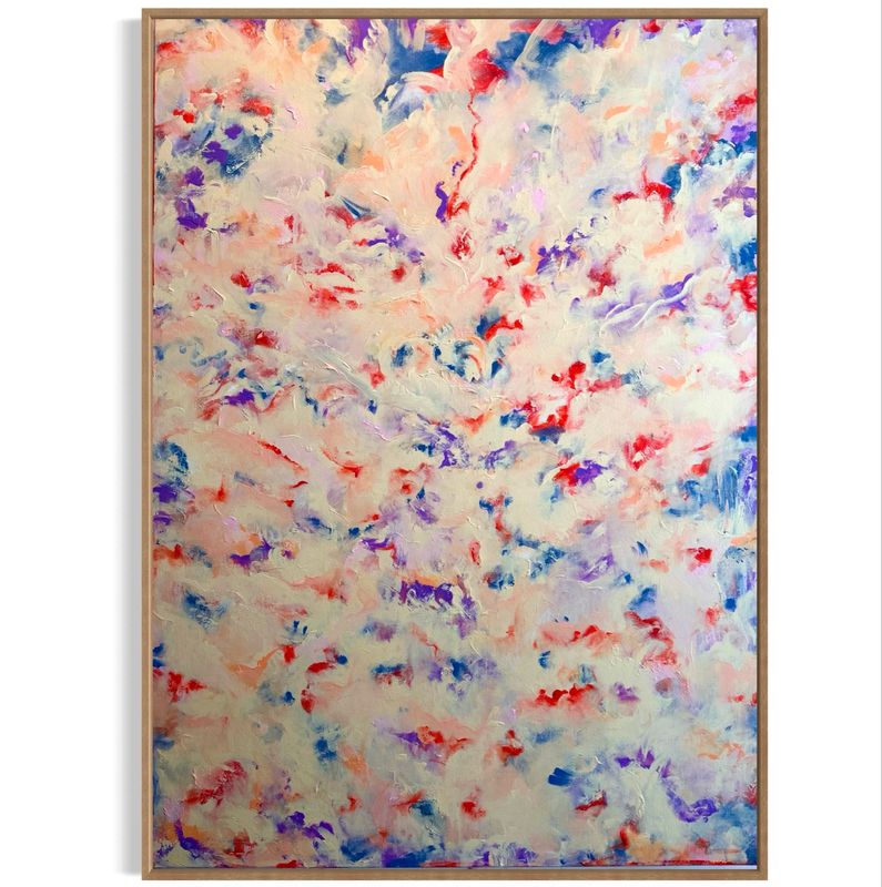 Abstraktes Acryl Gemälde