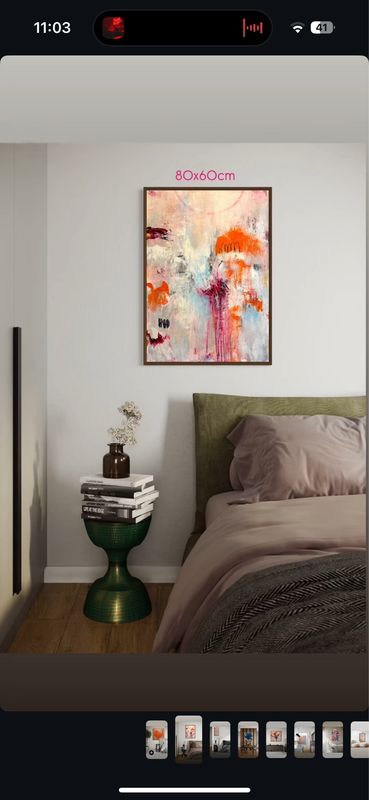 Abstraktes Kunstwerk Abstraktes Kunstwerk