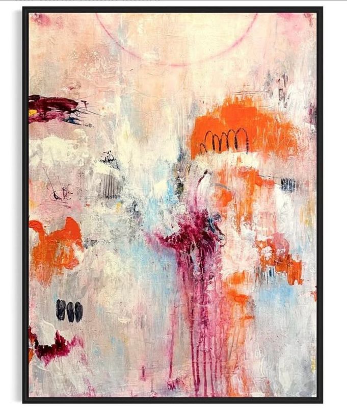 Abstraktes Kunstwerk
