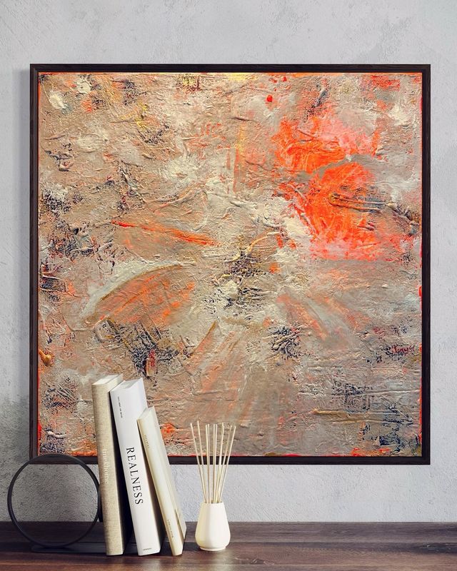 Gemälde Struktur neon Gemälde Struktur neon