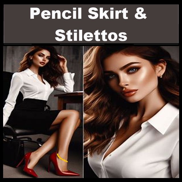 Pencil Skirt &amp; Stilettos