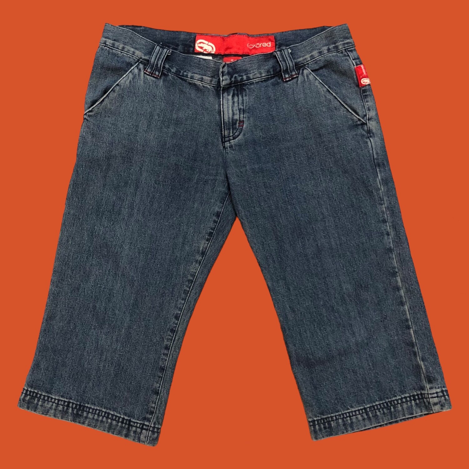Ecko Red​, 90&#39;s Low-rise Shorts, Size 10