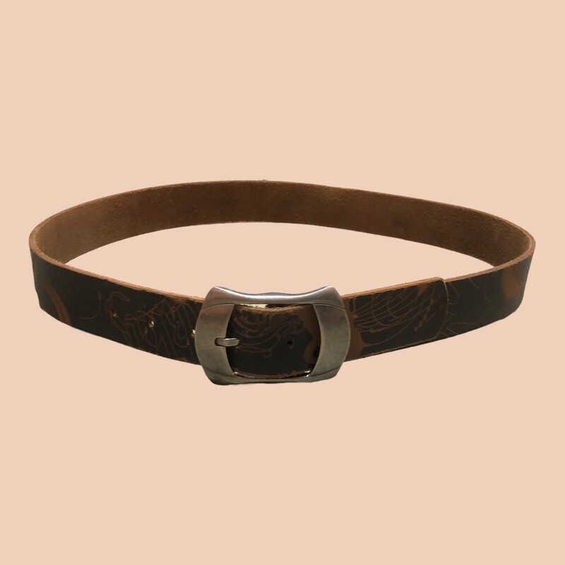 Oakley Y2K leather belt, Size M