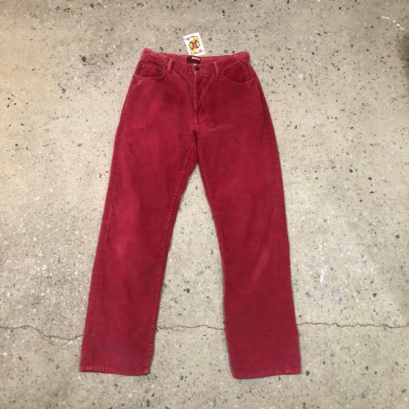 Lee 90&#39;s Cherry  Corduroy Jeans, size 10/12