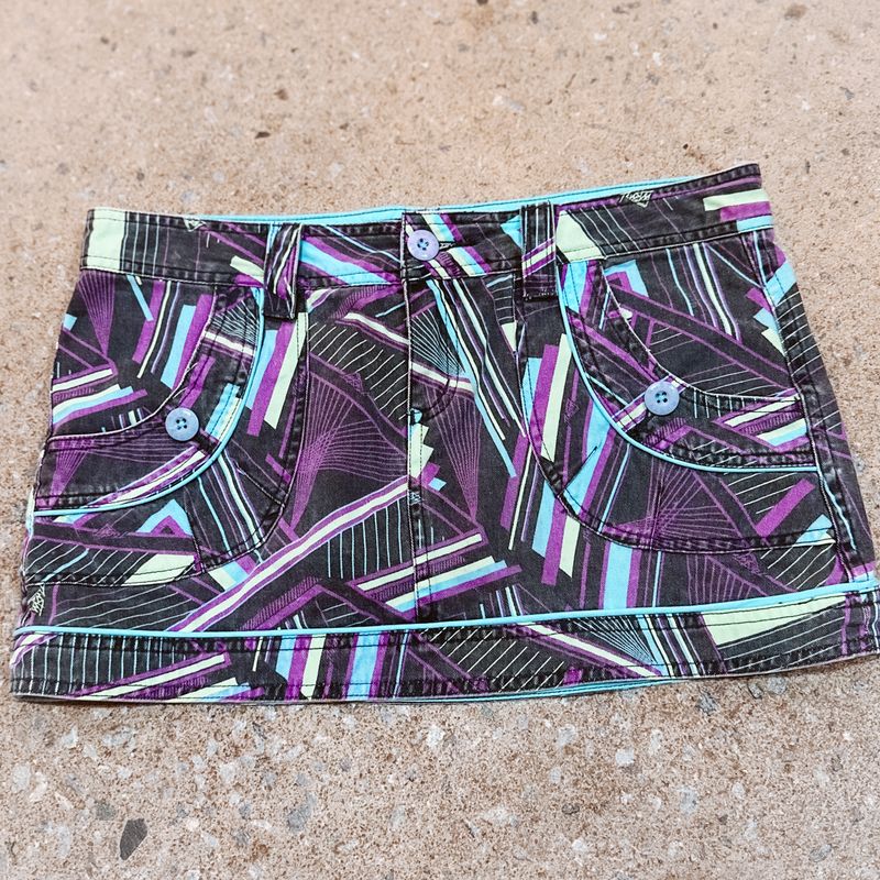 Rusty Y2K Mini Skirt, Size 10/12