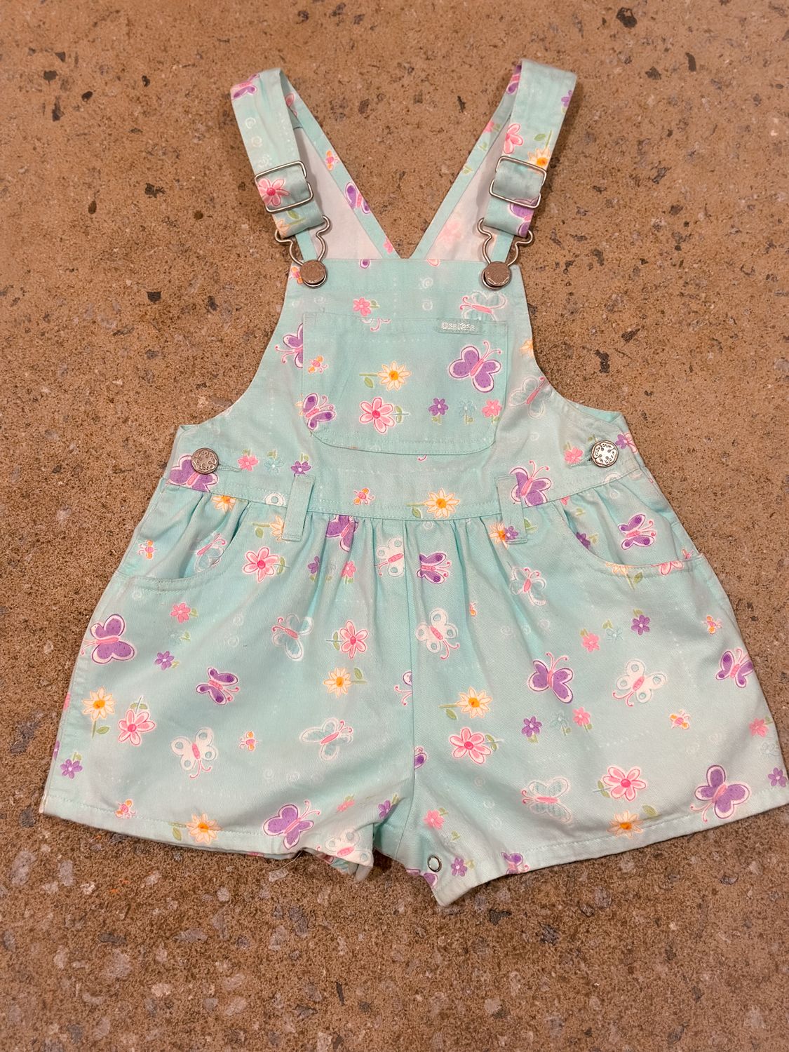 Osh Kosh B&#39;Gosh Bubble Shortalls Size 2