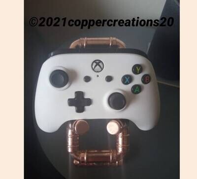 The Original Handmade copper pipe xbox/playstation/nintendo gamers gaming single controller stand / Docking station ©2021.CopperCreations20