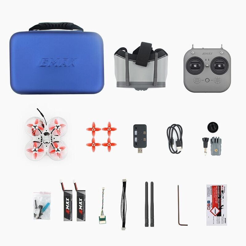 EMAX Tinyhawk 3 Plus HDZero FPV Racing Drone RTF Bundle (Beginners)