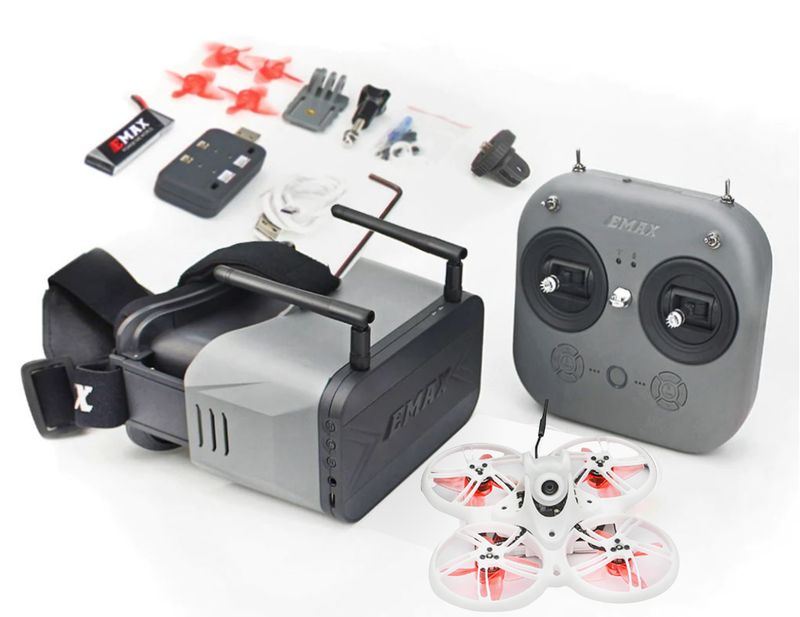 EMAX TinyHawk III Plus - Analog - FPV Racing Drone RTF Bundle (Beginners)