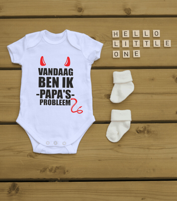 Rompertje  "Vandaag ben ik papa's probleem"
