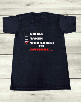T-shirt "I'm awesome"