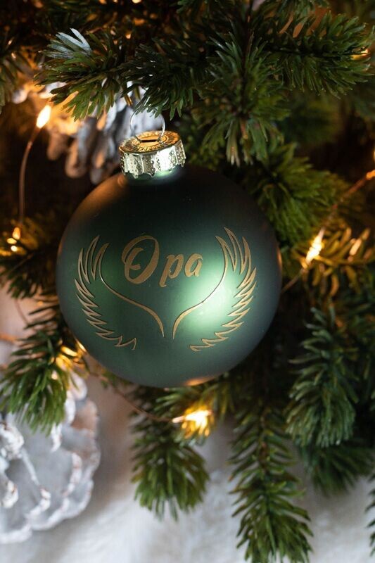Kerstbal engel