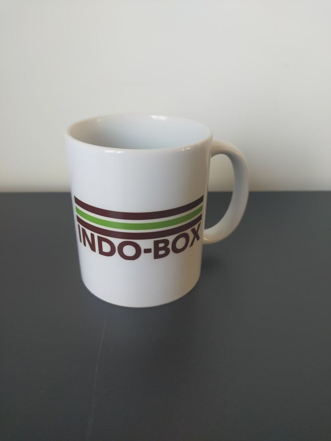 Mok met bedrijfslogo