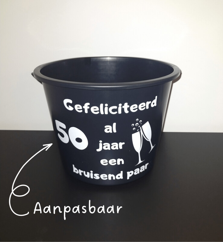 'Kado emmer' Bruisend paar